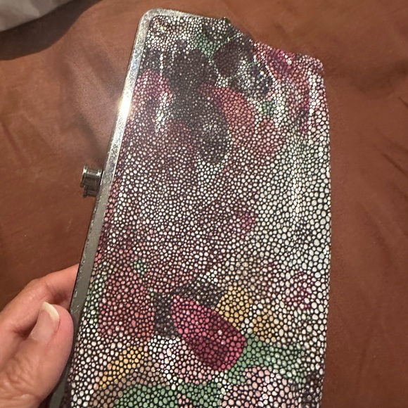 HOBO Multicolor Clutch Wallet - Picture 1 of 8